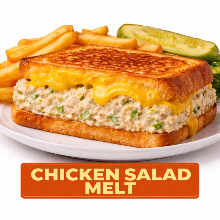 CHICKEN SALAD MELT