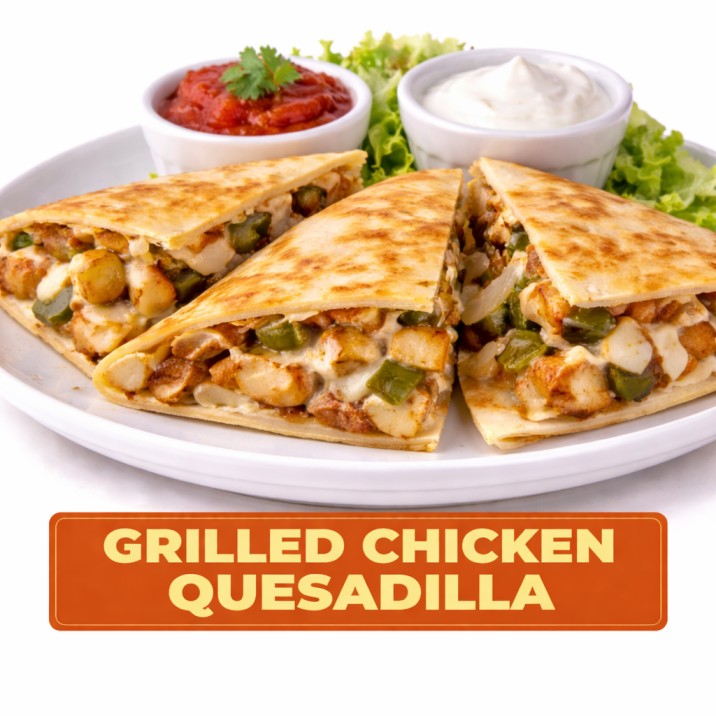 GRILLED CHICKEN QUESADILLA (PLATTER)